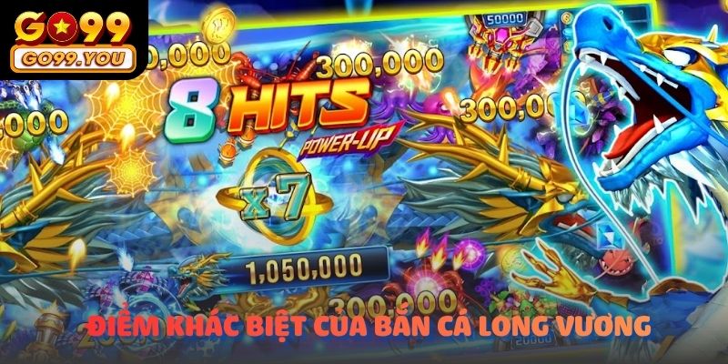 Điểm khác biệt lớn nhất của Bắn Cá Long Vương GO99 nằm ở sự xuất hiện của boss Long Vương